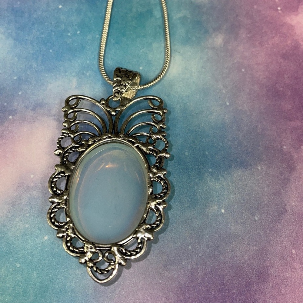 Opalite Pendant Necklace - Picture 3 of 8
